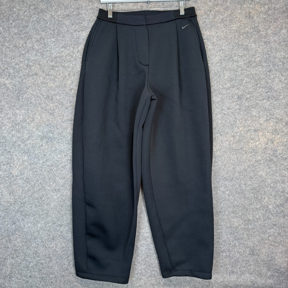 Nike Pregame Fleece High Rise Trouser Pants Womens Medium Baggy Relaxed Loose